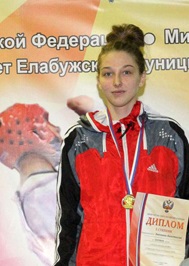 Анастасия Анохина – победительница первенства России среди юниорок.