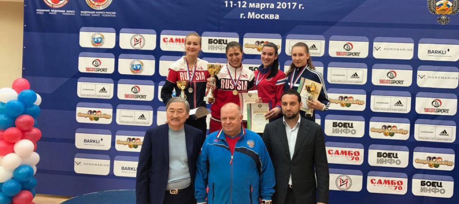 Татьяна Опарина из Ребрихи – бронзовый призёр Кубка России по каратэ WKF.