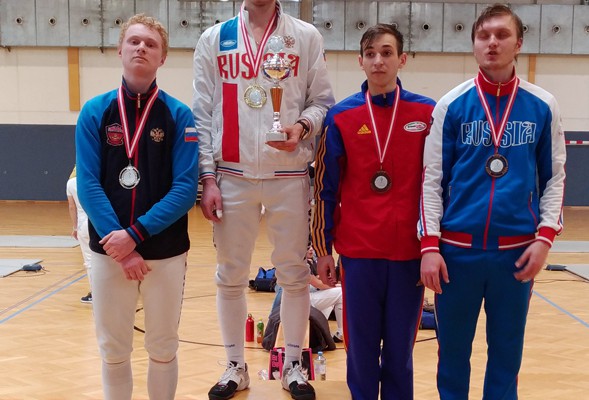 Саблист Дмитрий Постоев – победитель этапа Кубка Европы среди молодёжи до 23 лет.