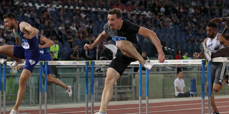 Сергей Шубенков победил в беге на 110 метров с барьерами на этапе «Бриллиантовой лиги» в Риме