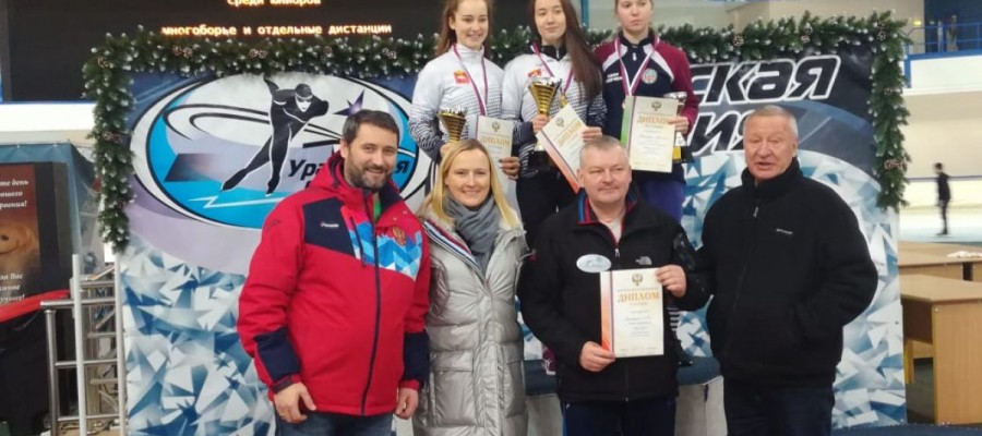 Конькобежки КАУ «ЦСП» завоевали две медали юниорского первенства России