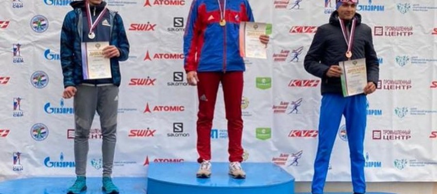 Леонид Кульгускин из Бийского района победил в кросс-спринте на юношеском первенстве России