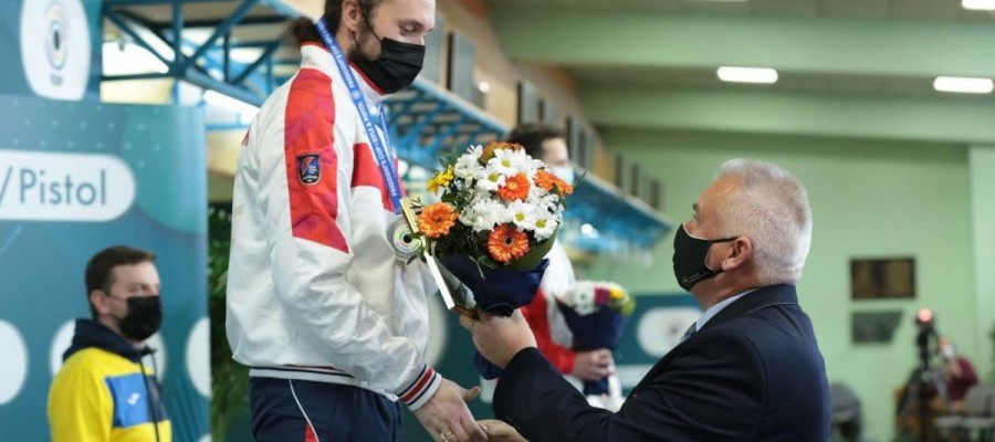 Сергей Каменский — серебряный и бронзовый призёр Кубка президента Международной федерации спортивной стрельбы